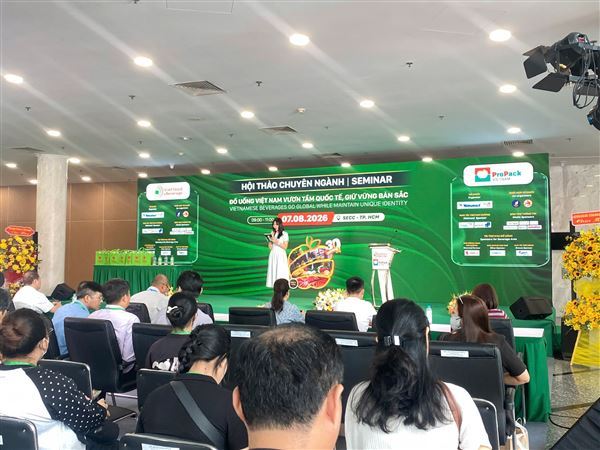 Vietfood & Beverage – Propack Vietnam 2026: Kết nối giao thương, đưa Đồ uống Việt vươn tầm quốc tế