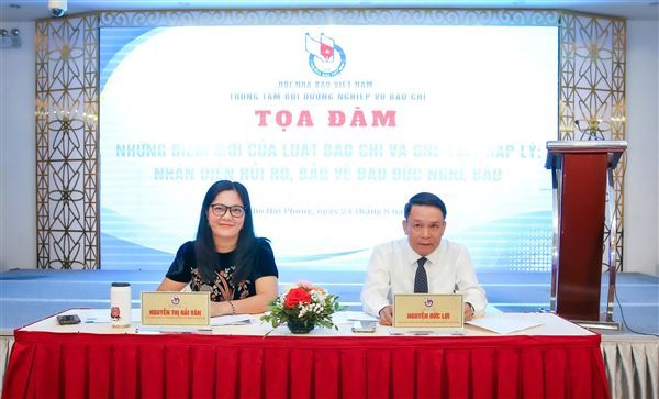 Tọa đàm “Những điểm mới của Luật Báo chí và chế tài pháp lý: Nhận diện rủi ro, bảo vệ đạo đức nghề báo”