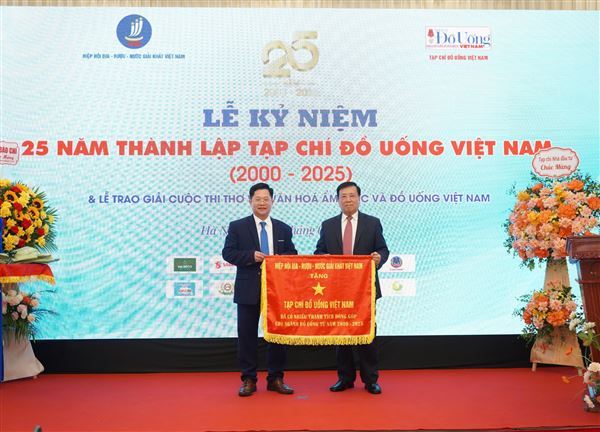 Tạp chí Đồ Uống Việt Nam kỷ niệm 25 năm ngày thành lập và trao giải Cuộc thi “Thơ với văn hóa ẩm thực và đồ uống Việt Nam”