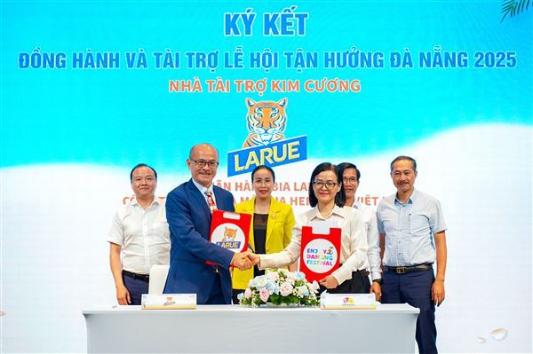 Larue tiếp tục đồng hành Lễ hội Tận hưởng Đà Nẵng 2025