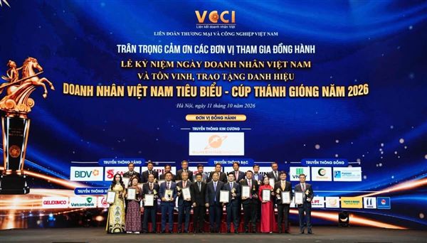 Doanh nhân ngành Đồ uống được vinh danh tại Cúp Thánh Gióng 2026