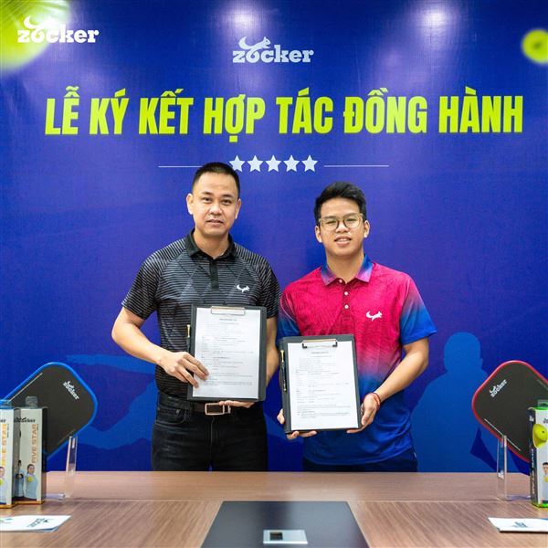      Zocker và tham vọng mở rộng ảnh hưởng của pickleball Việt Nam ra châu Á