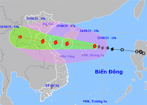 Bão số 5 có thể mạnh như bão YAGI về sức gió