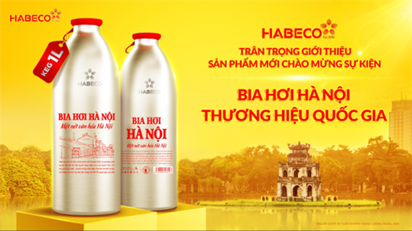 Bia Hơi Hà Nội ra mắt sản phẩm mới – KEG 1L: Khẳng định vị thế Thương hiệu Quốc gia