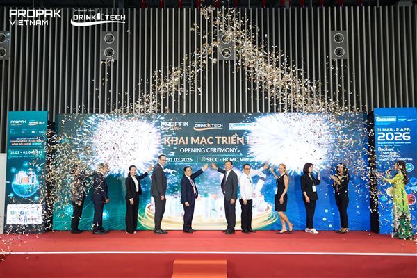 Hơn 450 doanh nghiệp tham gia chuỗi triển lãm công nghệ chế biến, đóng gói và đồ uống quốc tế tại TP. Hồ Chí Minh