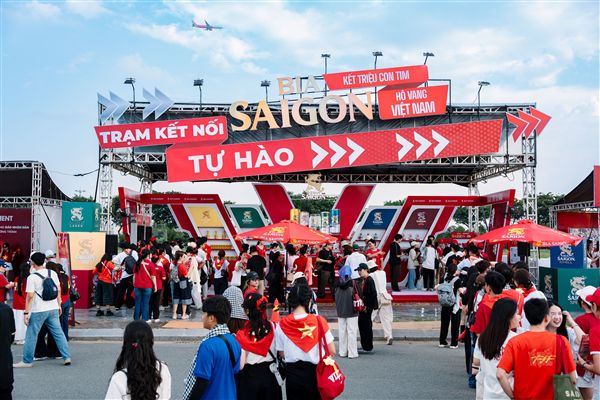 Cùng Bia Saigon kết triệu con tim: Nơi niềm tự hào Việt Nam bùng cháy trong từng khoảnh khắc