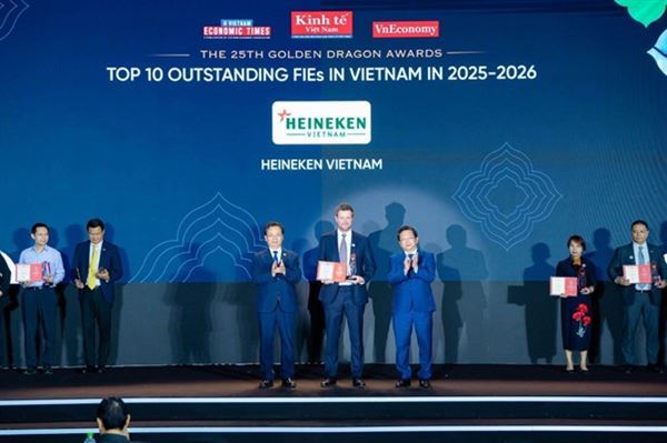 HEINEKEN Việt Nam tiếp tục được vinh danh nhờ nỗ lực tiên phong phát triển bền vững, khẳng định vị thế dẫn đầu