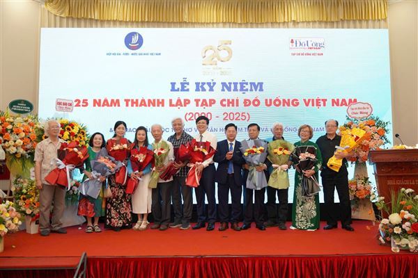 Tạp chí Đồ Uống Việt Nam kỷ niệm 25 năm ngày thành lập (2000-2025)