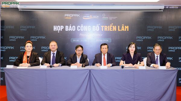Họp báo Công bố Triển lãm ProPak Hà Nội 2026
