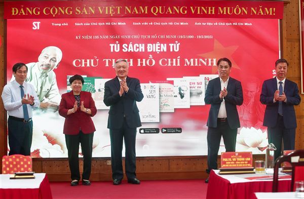 Ra mắt Tủ sách điện tử Chủ tịch Hồ Chí Minh