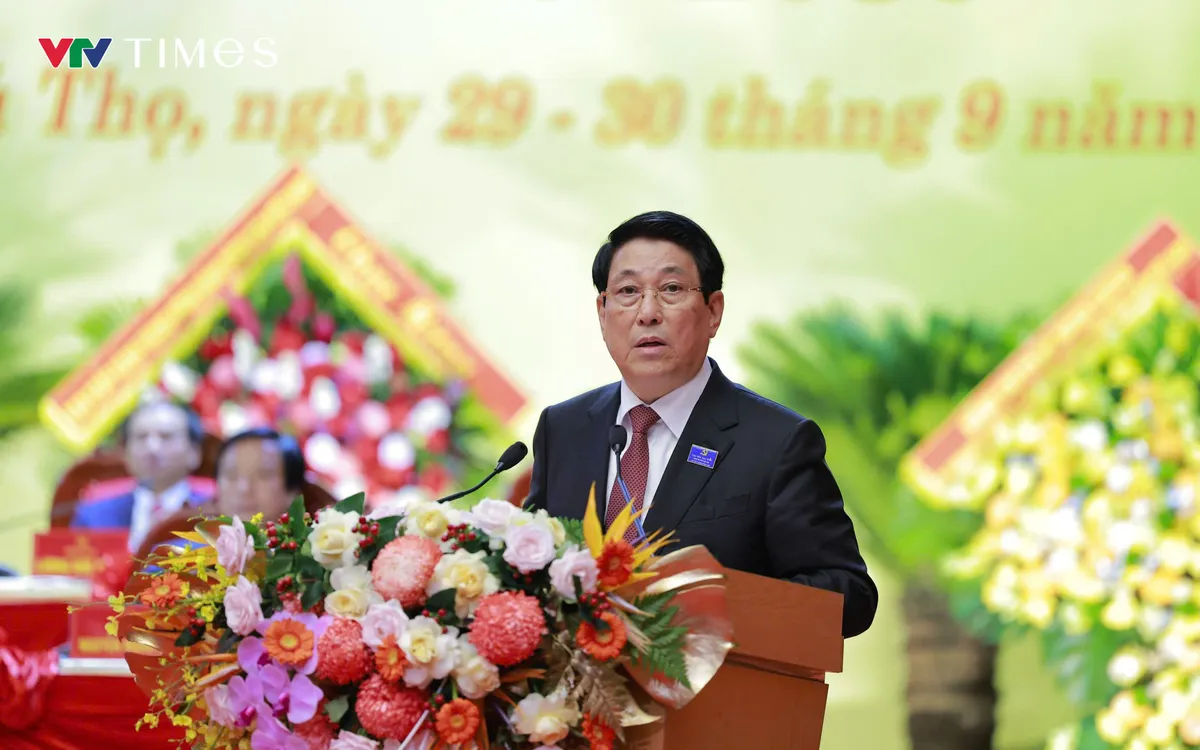 Chủ tịch nước Lương Cường: Biến khát vọng thành hiện thực, xây dựng Phú Thọ xứng đáng Đất Tổ Hùng Vương