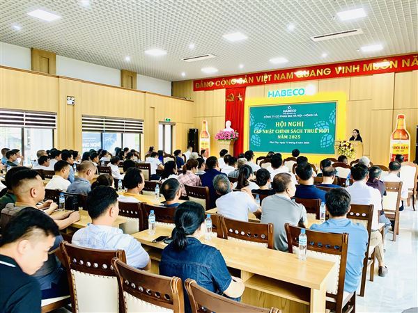 Công ty Cổ phần Bia Hà Nội – Hồng Hà tổ chức Tọa đàm “Chính sách thuế mới năm 2025: Tháo gỡ khó khăn cho hộ kinh doanh và doanh nghiệp”