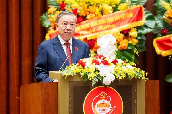 Bài phát biểu của Tổng Bí thư Tô Lâm tại Đại hội đại biểu Đảng bộ Quốc hội lần thứ nhất