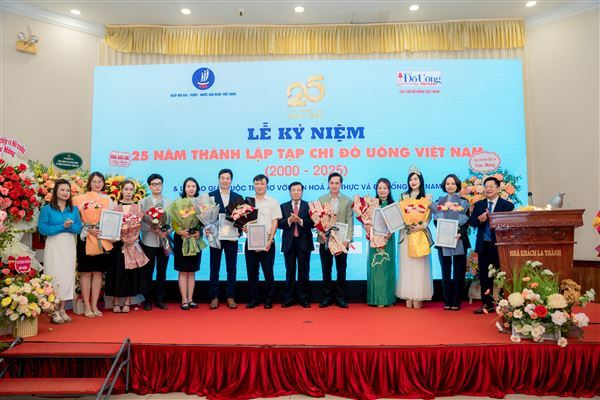Tạp chí Đồ Uống Việt Nam 2025: Hành trình đổi mới truyền thông vì sự phát triển của ngành Đồ uống