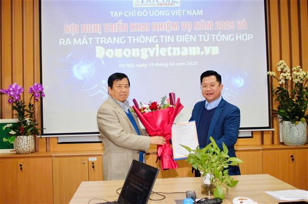 Tạp chí Đồ uống Việt Nam chính thức ra mắt Trang Thông tin Điện tử tổng hợp Douongvietnam.vn