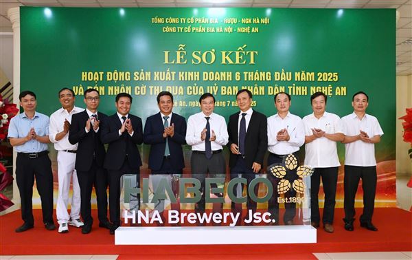 Công ty Cổ phần Bia Hà Nội – Nghệ An: Đóng góp quan trọng cho ngân sách địa phương, có nhiều hoạt động ý nghĩa với cộng đồng