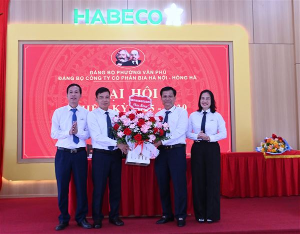 Đảng bộ Công ty Cổ phần Bia Hà Nội - Hồng Hà tổ chức Đại hội nhiệm kỳ 2025 - 2030